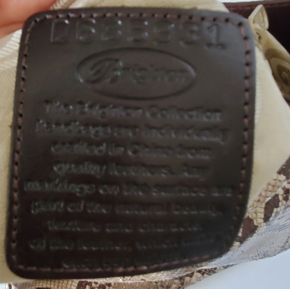 Brighton Python Convertible Crossbody Clutch Purse - image 7